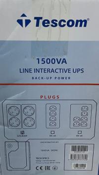 TESCOM LEO+ 1500 VA LCD (2x9AH) 5-10 Dk 900960150 1500VA UPS